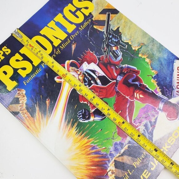 GURPS Psionics David Pulver RPG Book Steve Jackson Games Vintage 1991 - Picture 8 of 8